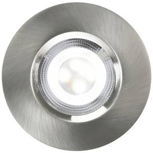 Nordlux, Nordlux Don Smart 2110900155 LED-Einbauleuchte EEK: G (A - G) 3.2 W Warmweiß bis Kaltweiß Nickel, LED-Einbauleuchte Don Smart, RGBW, nickel
