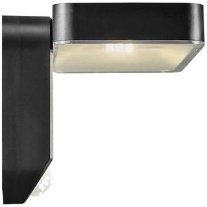 Nordlux, LED-Solar-Wandleuchte Rica Square, eckig, Nordlux Rica Square 2118161003 Solar-Außenwandleuchte 5 W Warmweiß Schwarz