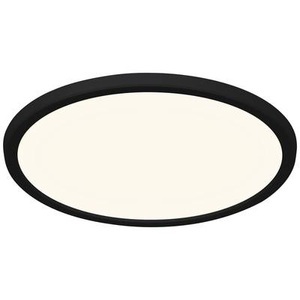 Nordlux, Nordlux LED-Wand- und Deckenleuchte Oja 29 14.5W 830-840 1600lm Schwarz IP54 | 3-Stufen Dimmbar - Dim to Warm, Nordlux 2015026103 Oja 29 LED-Deckenleuchte LED LED 14.5 W Schwarz
