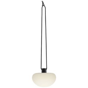Nordlux, LED-Dekorationsleuchte Sponge pendant mit Akku, Nordlux Sponge Pendellampe Schwarz / Weiss