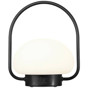 Nordlux, LED-Dekorationsleuchte Sponge to go mit Akku, Nordlux Sponge To Go Akku Lampe Schwarz / Weiss