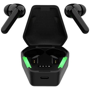 Streetz , STREETZ TWS-115 Gaming In Ear Headset Bluetooth® Stereo Schwarz Batterieladeanzeige, Headset, Lautstärkeregelung,, 