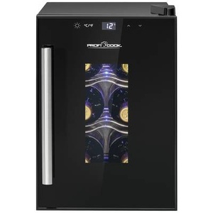 Profi Cook, Profi Cook PC-WK 1230 Glaskühlschrank 17 l EEK: G (A - G) Standgerät Schwarz, PROFICOOK Weinkühler WK 1230