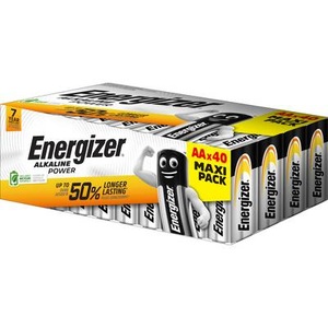 Energizer, Energizer Power LR06 Mignon (AA)-Batterie Alkali-Mangan 1.5 V 40 St., 