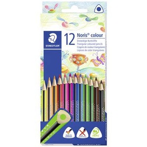 Staedtler, Staedtler Farbstift 187 C12 12 St., STAEDTLER Farbstifte Noris Colour 187C12 03 upcycled Wood 12 Stück