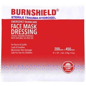 Burnshield, Burnshield 1012282 Brandwunden-Kompresse Gesichtsmaske 450 mm x 200 mm, Burnshield 1012282 Brandwunden-Kompresse Gesichtsmaske 450 mm x 200 mm