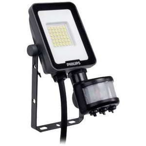 undefined, Philips Ledinaire LED Floodlight BVP164 10W 840 1200lm - Cool White - Sensor, Philips LED-Scheinwerfer Ledinaire BVP164 Grau 10W 1200lm 110D - 840 Kaltweiß | IP65 Symmetrisch