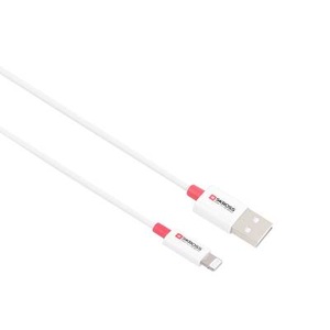 Skross USB-Kabel USB 2.0 USB-C? Stecker 2.00 m Weiß Rund SKCA0005A-MFI200CN