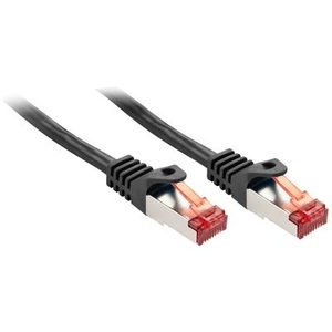 LINDY, Lindy 47378 - Basic Cat6 S/FTP Kabel, schwarz, 10m Patchkabel, LINDY 47378 RJ45 Netzwerkkabel, Patchkabel CAT 6 S/FTP 10.00 m Schwarz 1 St.