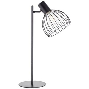 Brilliant, Brilliant Blacky 93084/06 Tischlampe E27 Schwarz (matt), 
