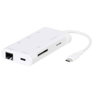 Vivanco, Vivanco USB-C? Adapter [1x USB-C? Stecker - 7x HDMI-Buchse, MicroSD-Karten-Slot, RJ45-Buchse, SD-Karten-Slot, USB 3.2, Vivanco USB-C® Adapter [1x USB-C® Stecker - 7x HDMI-Buchse, MicroSD-Karten-Slot, RJ45-Buchse, SD-Karten-Slot, USB 3.2