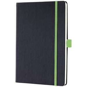 Sigel, Sigel Conceptum Anniversary Edition (EN) CO665 Notizbuch kariert Schwarz Anzahl der Blätter: 97 DIN A5, Sigel Conceptum Notebook DIN A5 Punktkariert Seitlich gebunden Kunststoff Hardback Schwarz, Grün Perforiert 97 Seiten