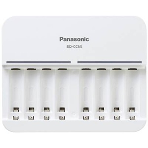 Panasonic, Panasonic BQ-CC63E Rundzellen-Ladegerät NiMH Micro (AAA), Mignon (AA), Panasonic Ladegerät Eneloop BQ-CC63