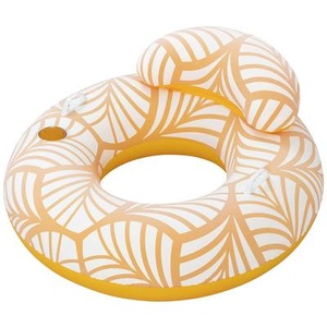 Bestway, BESTWAY 43643 SCHWIMMREIFEN 118 X 117 CM, Schwimmring mit Rückenlehne Comfort Plush 104 cm