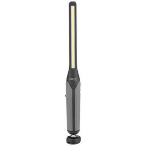 Ansmann, LED-Akku-Arbeitsleuchte IL700R, LED-Werkstattleuchte Ansmann IL700R, 700 Lumen (Hauptleuchte), 120 Lumen (Knopfleuchte), bis zu 15 h, drehbar, B 40 × T 44,5 × H 384 mm, Kunststoff