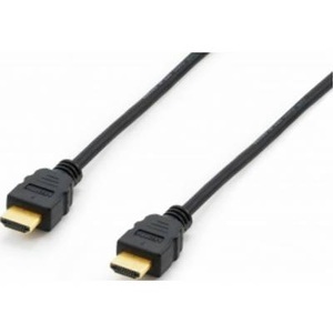 equip, Equip 119373 - HDMI-Kabel mit Ethernet Cat6A - 10m, Equip HDMI Anschlusskabel HDMI-A Stecker 10.00 m Schwarz 119373 vergoldete Steckkontakte HDMI-Kabel
