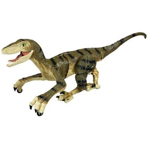 Amewi Ferngesteuerter Dinosaurier Velociraptor RTR, braun 40008 RtR