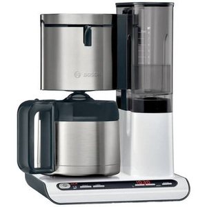 Bosch Haushalt, Bosch Haushalt TKA8A681 Kaffeemaschine Edelstahl, Weiß Fassungsvermögen Tassen=8 Isolierkanne, Bosch Haushalt TKA8A681 Kaffeemaschine Edelstahl, Weiß Fassungsvermögen Tassen=8 Isolierkanne
