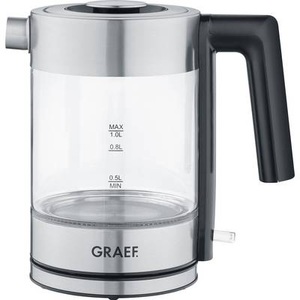 Graef, Graef WK300 Wasserkocher schnurlos Edelstahl, Graef WK300 Wasserkocher Edelstahl
