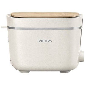 Philips Eco Conscious Edition 5000er Serie HD2640/10 Toaster Seidenweiß, Matt