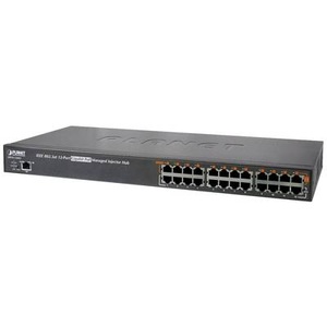 Assmann Electronics, PLANET 12P GB POE+MGD INJHUB (360 WATTS) IN NMS IN CTLR, 