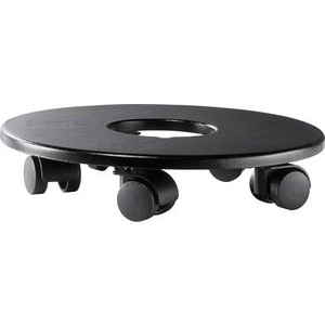 Lechuza, Lechuza - Rolluntersetzer Classico/Quadro 50, Canto 40 cm - Schwarz, Rolluntersetzer