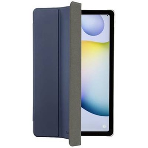 HAMA, Hama Fold Clear BookCase Samsung Galaxy Tab S6 Lite Dunkelblau, Transparent Tablet Tasche, modellspezifisch, hama 00217206 Tablet-Case Fold Clear f. Samsung Galaxy Tab S6 Lite 10.4 20/22/24, Blau
