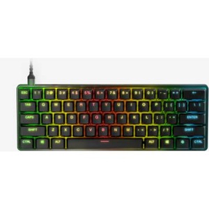 Steelseries, Steelseries Apex 9 Mini USB Gaming-Tastatur Abnehmbares Kabel, Beleuchtet, Integrierter Profilspeicher Deutsch, QWERTZ,, 