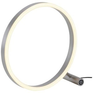 Leuchten Direkt, LED-Tischleuchte Ritus, aluminium, Just Light RITUS 15390-95 LED-Tischlampe LED 11.5 W Aluminium