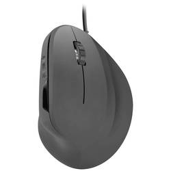 SpeedLink Piavo Ergonomische Maus USB Optisch Schwarz 6 Tasten 800 dpi, 1200 dpi, 1600 dpi, 2400 dpi Ergonomisch
