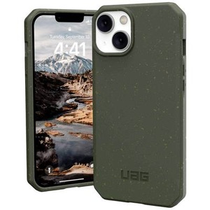 Urban Armor Gear, Urban Armor Gear Outback-BIO Case Apple iPhone 14, iPhone 13 Oliv, 