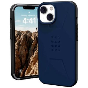 Urban Armor Gear, Urban Armor Gear Civilian MagSafe Case Apple iPhone 14, iPhone 13 Blau, 