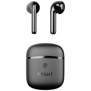 RYGHT, RYGHT WAYS2 In Ear Headset Bluetooth® Stereo Schwarz Batterieladeanzeige, Headset, Ladecase, Touch-Steuerung, 