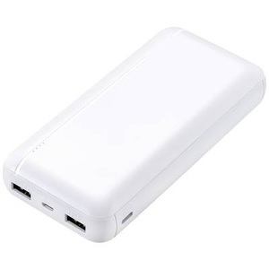 Vivanco Powerbank 20000 mAh Li-Ion USB-A, USB-C® Weiß Statusanzeige