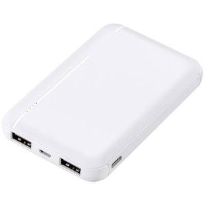 Vivanco Powerbank 5000 mAh Li-Ion USB-A, USB-C® Weiß Statusanzeige