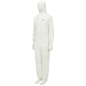 3m, Einweg-Schutzanzug 4545 (Typ 5/6), 3M Einweg-Schutzanzug 4545 (Typ 5/6), VE 20 Stk, Größe L