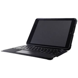 OTTERBOX, OtterBox iPad 10.2 KB Unlimited Folio PP (Deutsche Ausführung), OtterBox Unlimited Series - Tastatur und Foliohülle - mit Trackpad - Deutsch - Black Crystal
