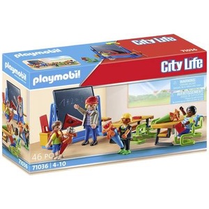 PLAYMOBIL, Playmobil® City Life Erster Schultag 71036, Playmobil® Konstruktions-Spielset »Erster Schultag (71036), City Life«, (46 St.), Made in Germany