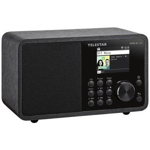 Telestar, Telestar Hybrid-Digitalradio DIRA M1A mit Notfall-Warnsystem EWF, DAB+/UKW/Internetradio, Bluetooth, 