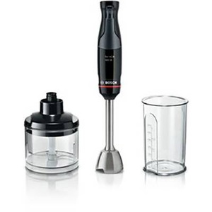 Bosch Haushalt, Bosch Haushalt ErgoMaster Serie 4 Stabmixer 1000 W mit Messbecher, mit Mixbecher, BPA-frei Piano-Schwarz, Edelstahl, Bosch Serie 4, Stabmixer, ErgoMaster, 1000 W, Schwarz, anthrazit, MSM4B620