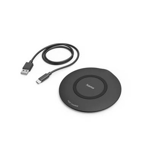HAMA, Hama Induktions-Ladegerät 2500 mA QI-FC15 00201674 Ausgänge Induktionslade-Standard Schwarz, 