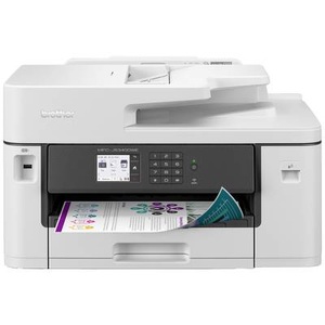Brother, Brother MFCJ5340DWE Farb Tintenstrahl Multifunktionsdrucker A4 Drucker, Scanner, Kopierer, Fax ADF, Duplex, LAN, USB,, Brother - Multifunktionsdrucker
