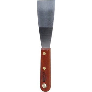 KS Tools, Edelstahl-Spachtel, KS Tools Edelstahl-Spachtel, Breite 50 mm, Holzgriff