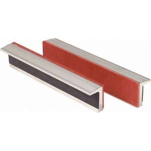 KS Tools, Alu-Schraubstock-Schonbacken, KS Tools Alu-Schraubstock-Schonbacken, glatt, Gummi, Länge 175 mm
