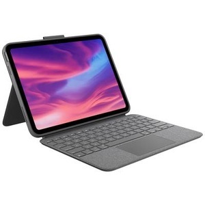 Logitech, Logitech Combo Touch BookCase Passend für Apple-Modell: iPad 10.9 (10. Generation) Schwarz, Logitech Combo Touch - Tastatur und Foliohülle - mit Trackpad - hintergrundbeleuchtet - Apple Smart connector - QWERTZ
