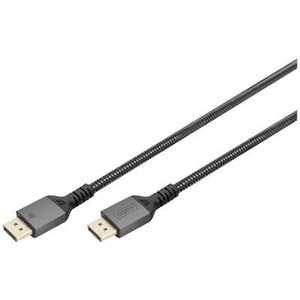 Digitus, Digitus DisplayPort Anschlusskabel DisplayPort Stecker 1 m Schwarz DB-340201-010-S vergoldete Steckkontakte, Digitus DisplayPort Anschlusskabel DisplayPort Stecker 1 m Schwarz DB-340201-010-S dreifach geschirmt, Flexibel,