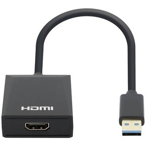 Manhattan, Manhattan USB 3.2 Gen 1 (USB 3.0) Adapter [1x USB 3.2 Gen 1 Stecker A (USB 3.0) - 1x HDMI-Buchse] 153690, Manhattan USB 3.2 Gen 1 (USB 3.0) Adapter [1x USB 3.2 Gen 1 Stecker A (USB 3.0) - 1x HDMI-Buchse] 153690 15 cm