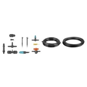 Gardena, GARDENA Micro-Drip System Bewässerungs-Komplettset 13400-20, Gardena Micro-Drip-System Tropfbewässerung Set Terrasse (30 Pflanzen)