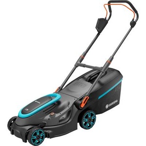 Gardena, GARDENA PowerMax 37/36V P4A Read Akku Rasenmäher inkl. 2. Akku, inkl. Ladegerät, Höhenverstellbarer Griff 18 V, GARDENA Akku-Rasenmäher PowerMax 37/36V P4A