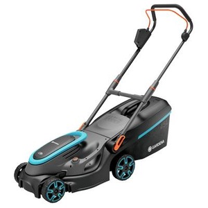 Gardena, GARDENA PowerMax 37/36V P4A solo Akku Rasenmäher ohne Akku, ohne Ladegerät, Höhenverstellbarer Griff 18 V Schnittbreite, Gardena Akku-Rasenmäher PowerMax 37/36V P4A solo